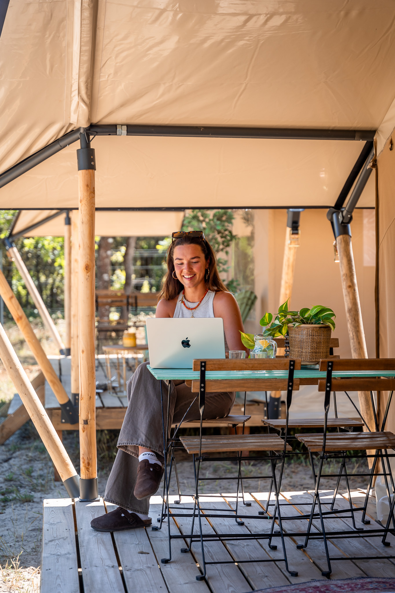Intercompany Workcation porch