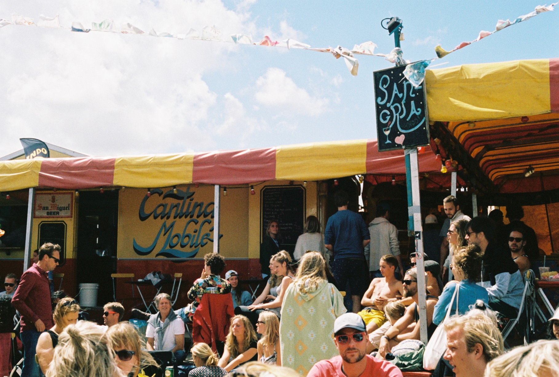 Cantina people sitting